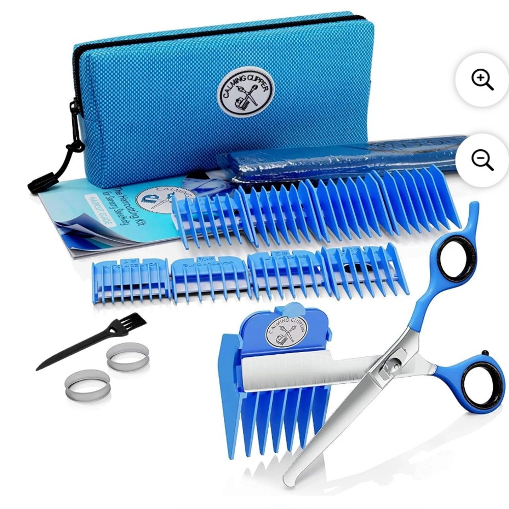 NEW CALMING CLIPPER silent haircutting kit for children with autism and sensory